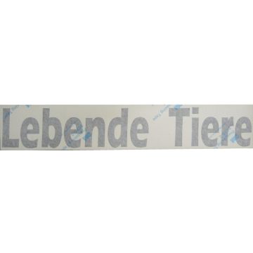 Autocollant "Lebende Tiere"