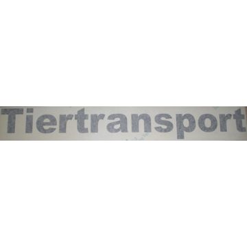 Autocollant "Tiertransport"