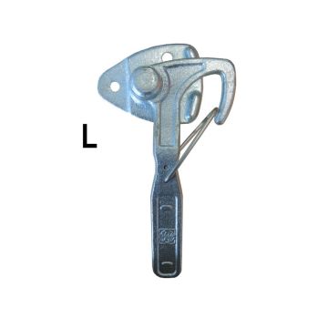 Fermeture de levier gauche avec ressort