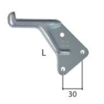 Pendelzapfen links, vz., zum Anschrauben