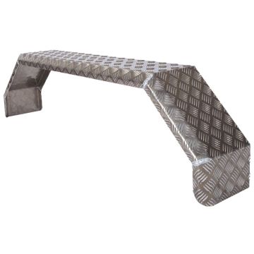 Kotflügel 240/1500 Tandem Alu Riffelblech