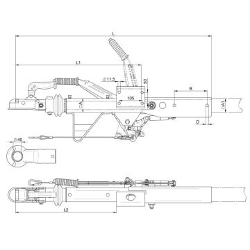 AE WAP: 24/20 AS bis 2000kg, vierkant