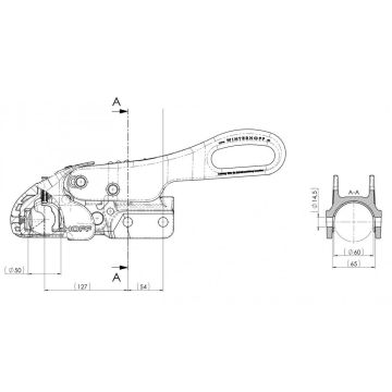 Accouplement de securité WS3500, 3500kg 012100021