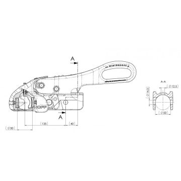 Accouplement de securité WS3000, 3000kg 012100045