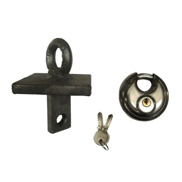 Diebstahlsicherung für 40mm DIN-Zugöse