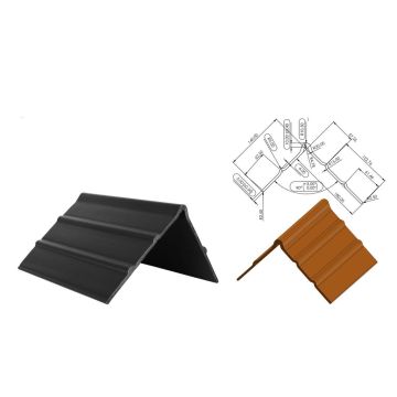 Kantenschutzwinkel, 1200 mm, Farbe orange