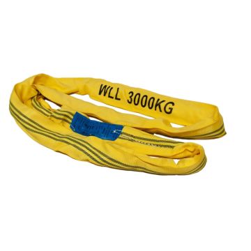 Élingue ronde SX 3000kg, longueur utile 1000mm