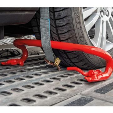 Radstopper für Autotransporter Kässbohrer rechts