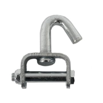 Crochet tournant libre sans vis