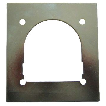 Zurrmulde - Gegenplatte 132 x142 x 2.5