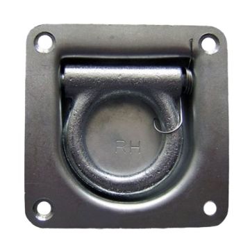 Zurrmulde 0800 daN, 105 x 105 M8 INOX