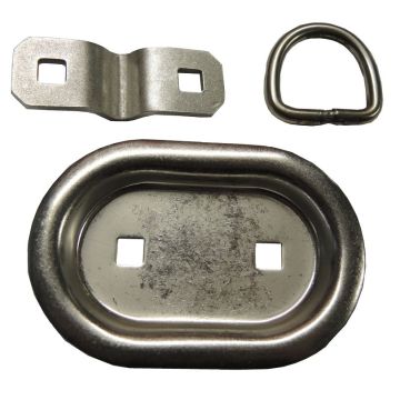 Zurrmulde 0400 daN, 104 x 70 M10