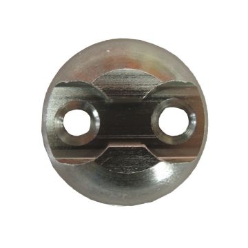 Point fixation pour rail airline, aluminium 013010068