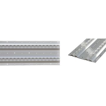 Rail airline construction, Alu rond,  à double rangée