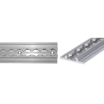 Airlineschiene Alu eckig eloxiert 013010077