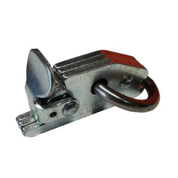 Endbeschlag Kombi-Zurrschiene mit Ring