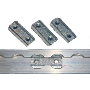 Conduit profilée, zingué galvanique