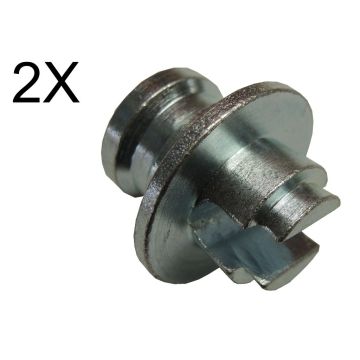 Kombi-Endstücke für Stahl-Rundsperrbalke