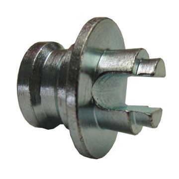 Kombi-Endstücke für Stahl-Rundsperrbalke