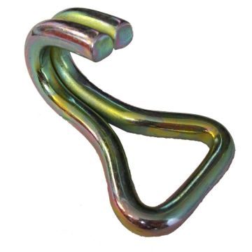 Crochet aigu pour sangle 25mm seul