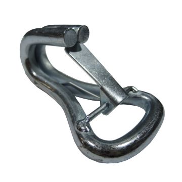 Crochet aigu a. sauvegarde pour sangle 50mm