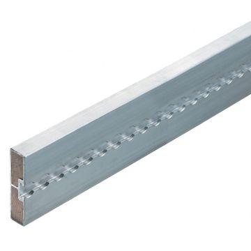 Airline Zurrlatte Alu 120 x 25mm eloxiert
