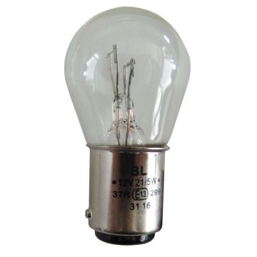 Glühlampe 24V 21/5Watt weiss