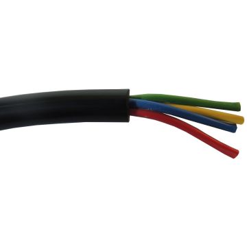 Câble   4-pol 1,0mm²  par / m 014000054