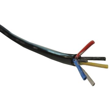 Kabel   5-pol 1,0mm²  per / m