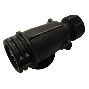 Fiche mâle 13-pol plastique, enveloppe plier, enfichable