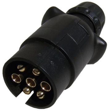 Fiche  7-pol plastique, enveloppe plier