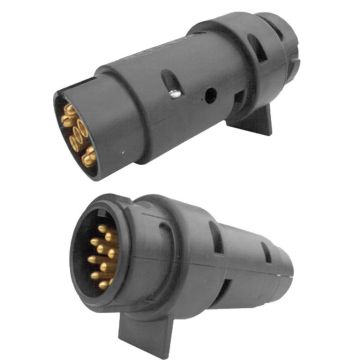 Stecker 13- und 7-pol  "Kombistecker"