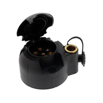 Steckdose 7-pol Kunststoff (756)