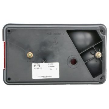 Schlussleuchte Multipoint V (8)  links Tülle (24-8500-157)