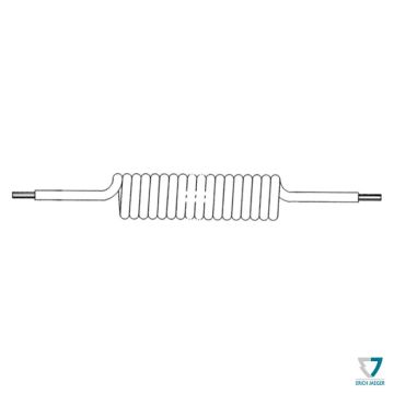 Spiralkabel  7-pol Arbeitslänge 4m