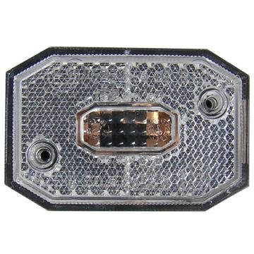 Positionsleuchte Aspöck (1) 12V weiss Flexipoint