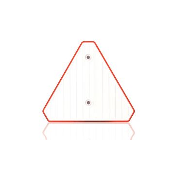 Dreieckrückstrahler, mit 2 Bohrungen 5.5mm