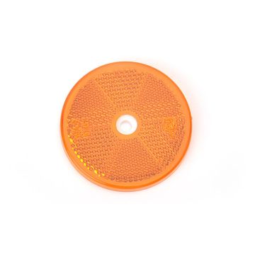 Catadioptre latéral jaune rond 014000411S