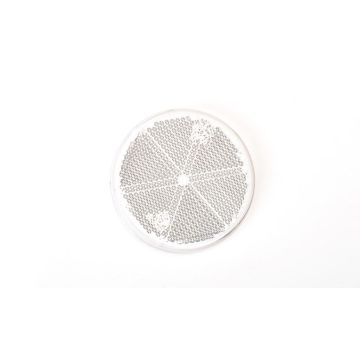 Rückstrahler Ø 60 mm weiss  (26.101.103)