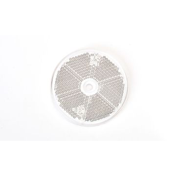 Rückstrahler Ø 60 mm weiss  (30.0003.020)
