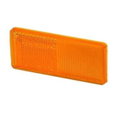 Rückstrahler gelb 105 x 48mm