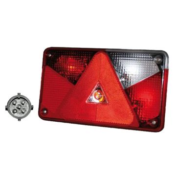 Feu arrière Multipoint V droit 5-pol 014000427