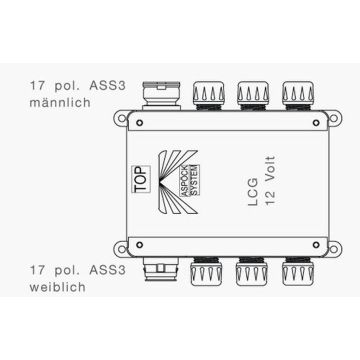 LED-Kontrollgerät (LCG3), 12 V, ASS LP 20 / LP 30