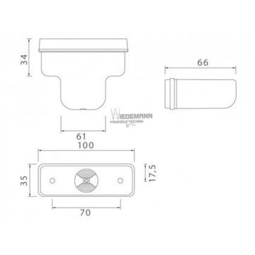 LED Seitenmarkierleuchte Flatpoint I  12V 014000482