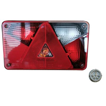 Feu arrière Multipoint V droit 8-pol