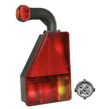 Feu arrière Earpoint 1 gauche 5-pol 014000502