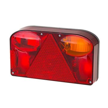 Schlussleuchte Fristom FT-088-11, rechts mit Gummitülle 12-24V