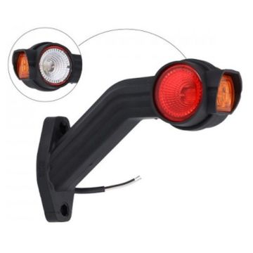 LED Umrissleuchte Fristom FT-140 12/24V  rechts