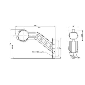 LED Umrissleuchte Fristom FT-140 12/24V  rechts 014000759