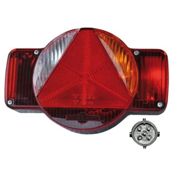 Feu arrière Humbaur droite 5-pol horizontal 014001002